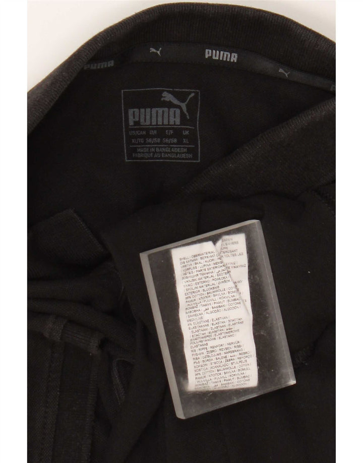 Puma Polo Homme XL Noir Coton