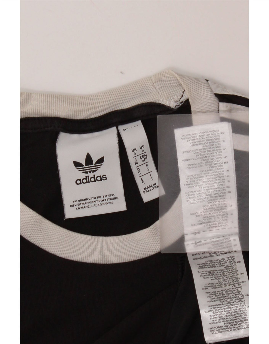 Adidas T-Shirt Homme Haut Petit Coton Noir