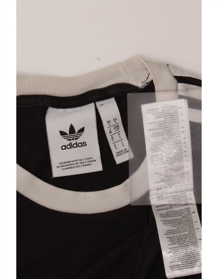 Adidas T-Shirt Homme Haut Petit Coton Noir