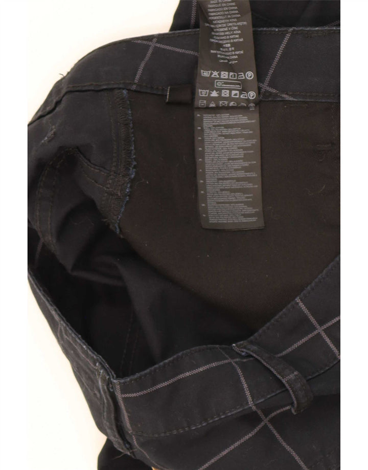 G-Star Bermuda Homme W32 Coton à Carreaux Noir Moyen
