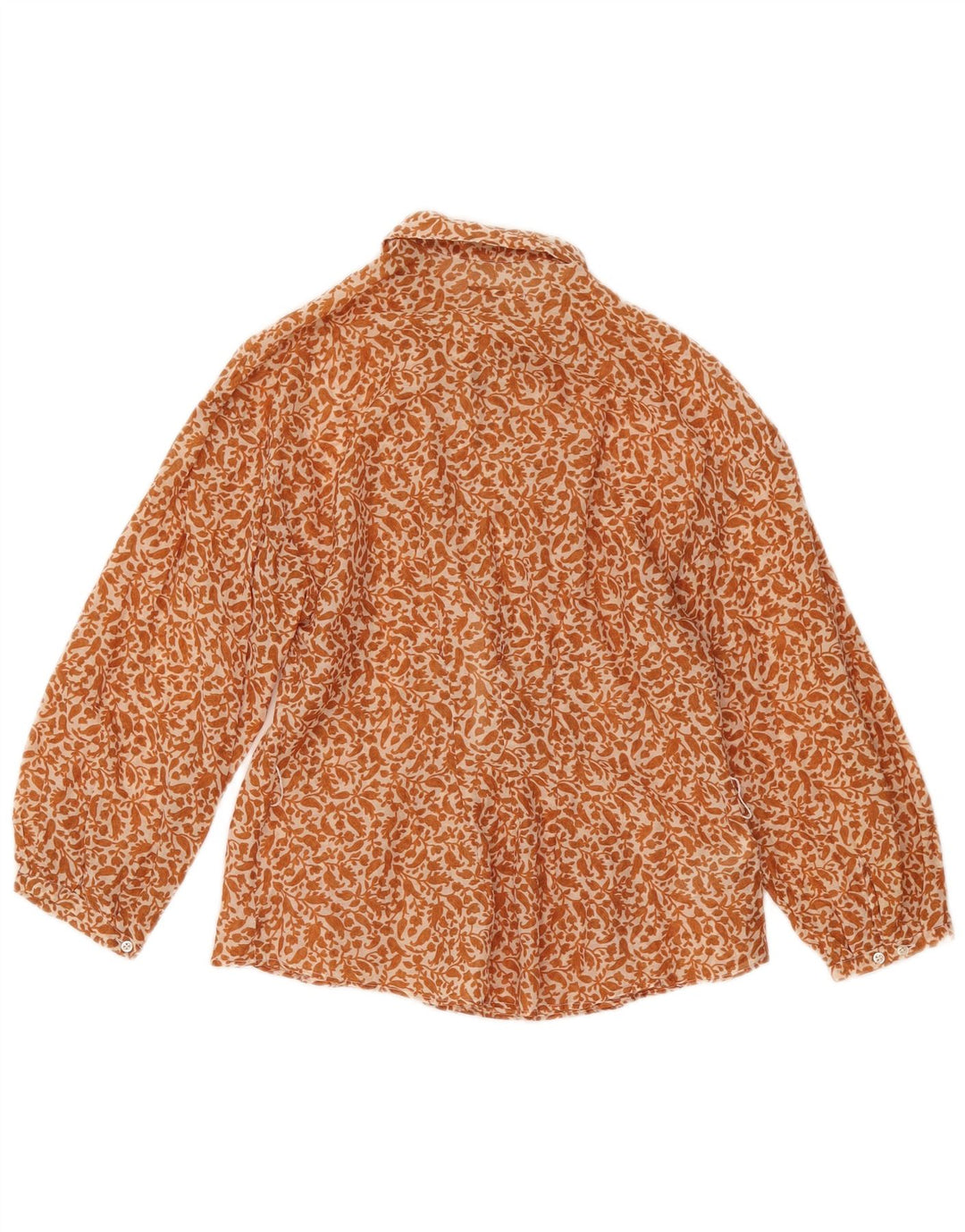 Massimo Dutti Chemisier à manches 3/4 pour femme EU 38 Petit motif floral beige