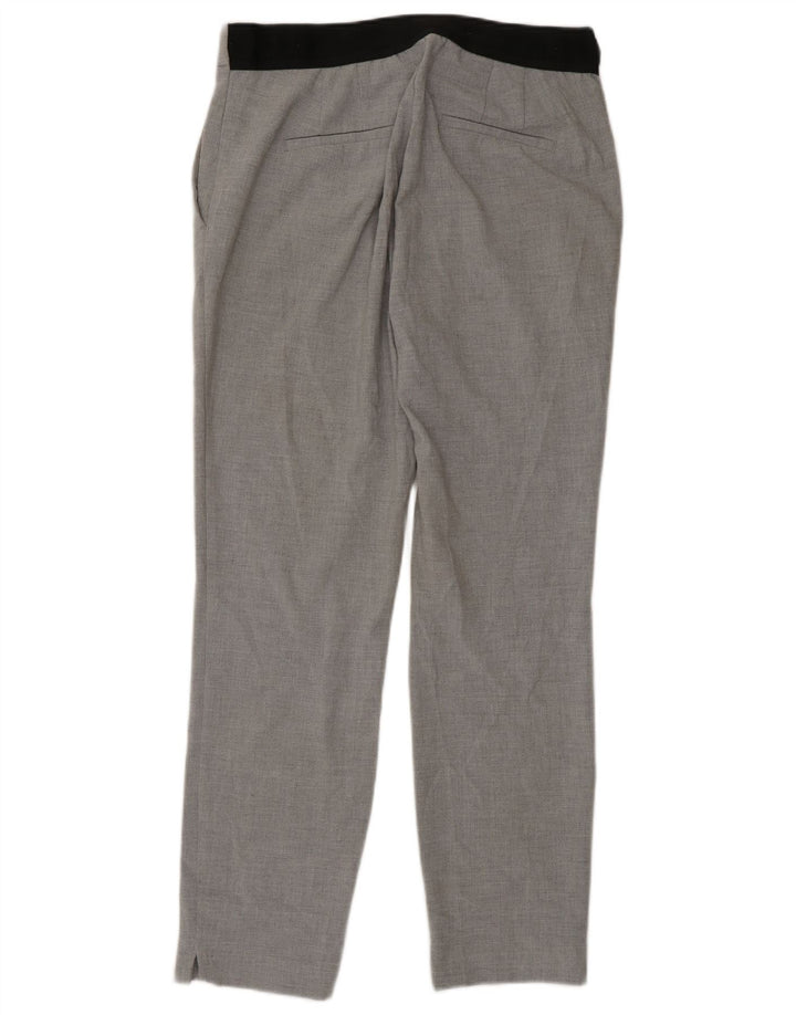 Pantalon de costume fuselé Zara Femme Large W30 L29 Gris Polyester