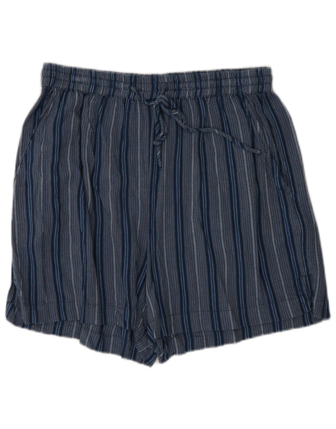 Topshop Short décontracté pour femme Medium W28 Bleu rayé