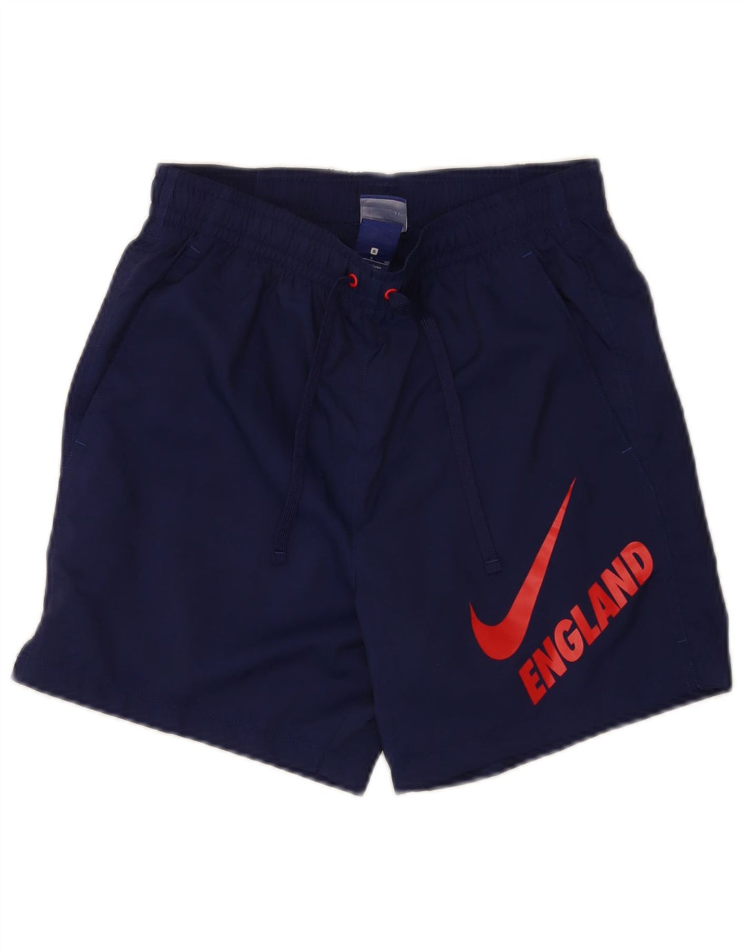 Nike Short de bain graphique pour homme Petit polyester bleu marine