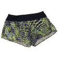 NIKE Short de sport Dri Fit à motif abstrait pour femme UK 14 Bleu marine moyen