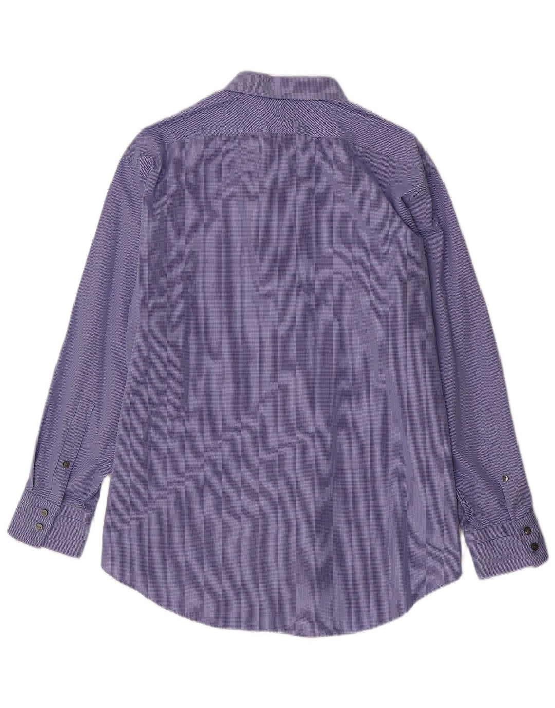 CALVIN KLEIN Chemise Slim Fit Homme Taille 17 1/2 XL Coton à Carreaux Bleu