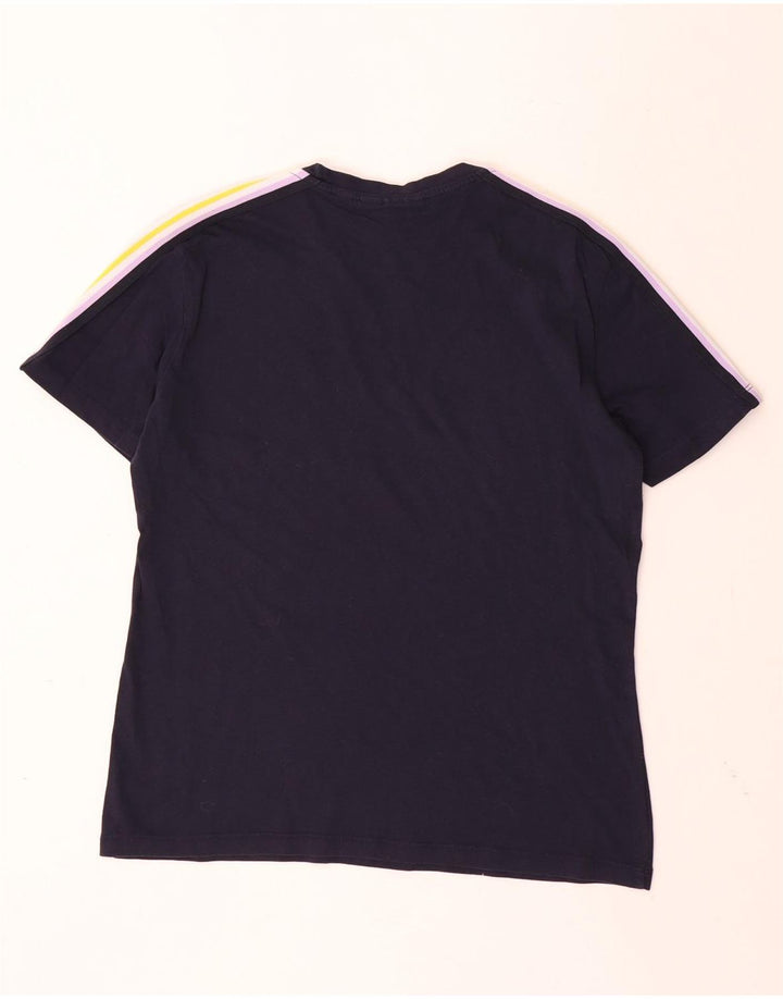 SERGIO TACCHINI T-Shirt Homme Haut Petit Bleu Marine Colourblock