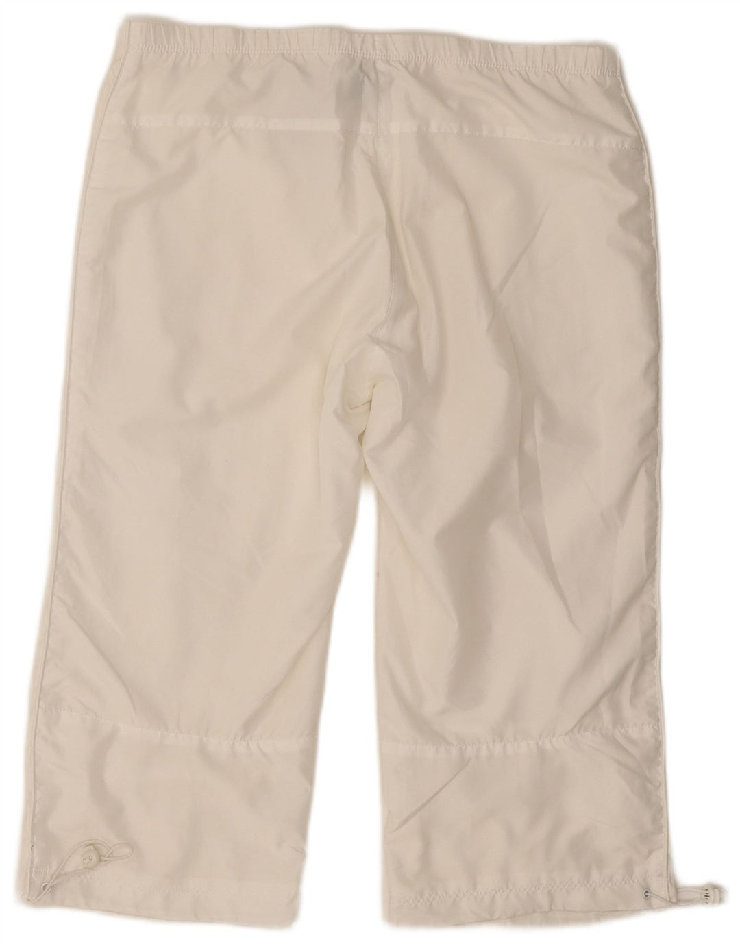 Pantalon de survêtement Nike Femme Capri UK 14/16 Large Blanc Polyester