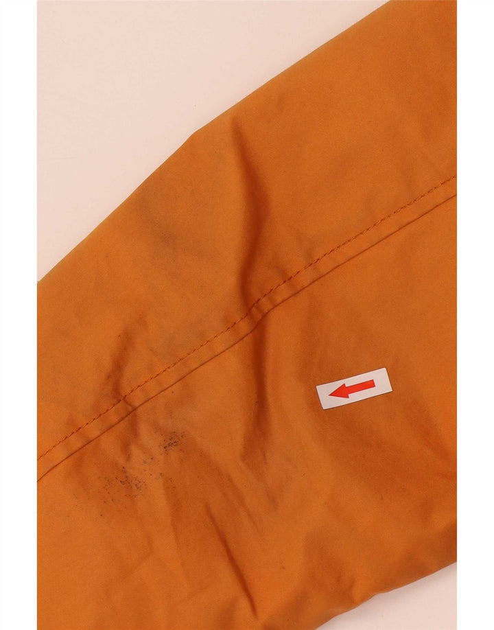 Woolrich Veste utilitaire à capuche pour homme UK 38 Coton orange moyen