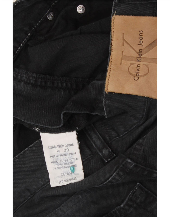 Calvin Klein Jean droit homme W30 L33 coton noir