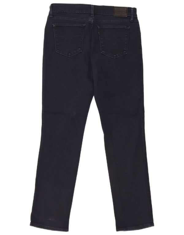 Levi's Womens 712 Slim Jeans W30 L30 Navy Blue Cotton