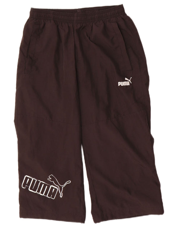 Puma Pantalon de Survêtement Graphique Garçon 13-14 ans Noir Polyester