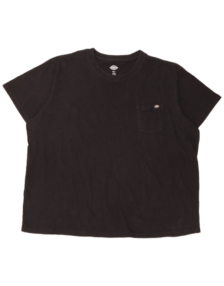Dickies T-Shirt Homme Haut 4XL Noir Coton