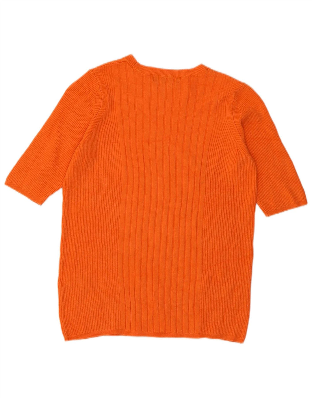 Marks & Spencer Pull ras du cou pour femme UK 12 Orange moyen