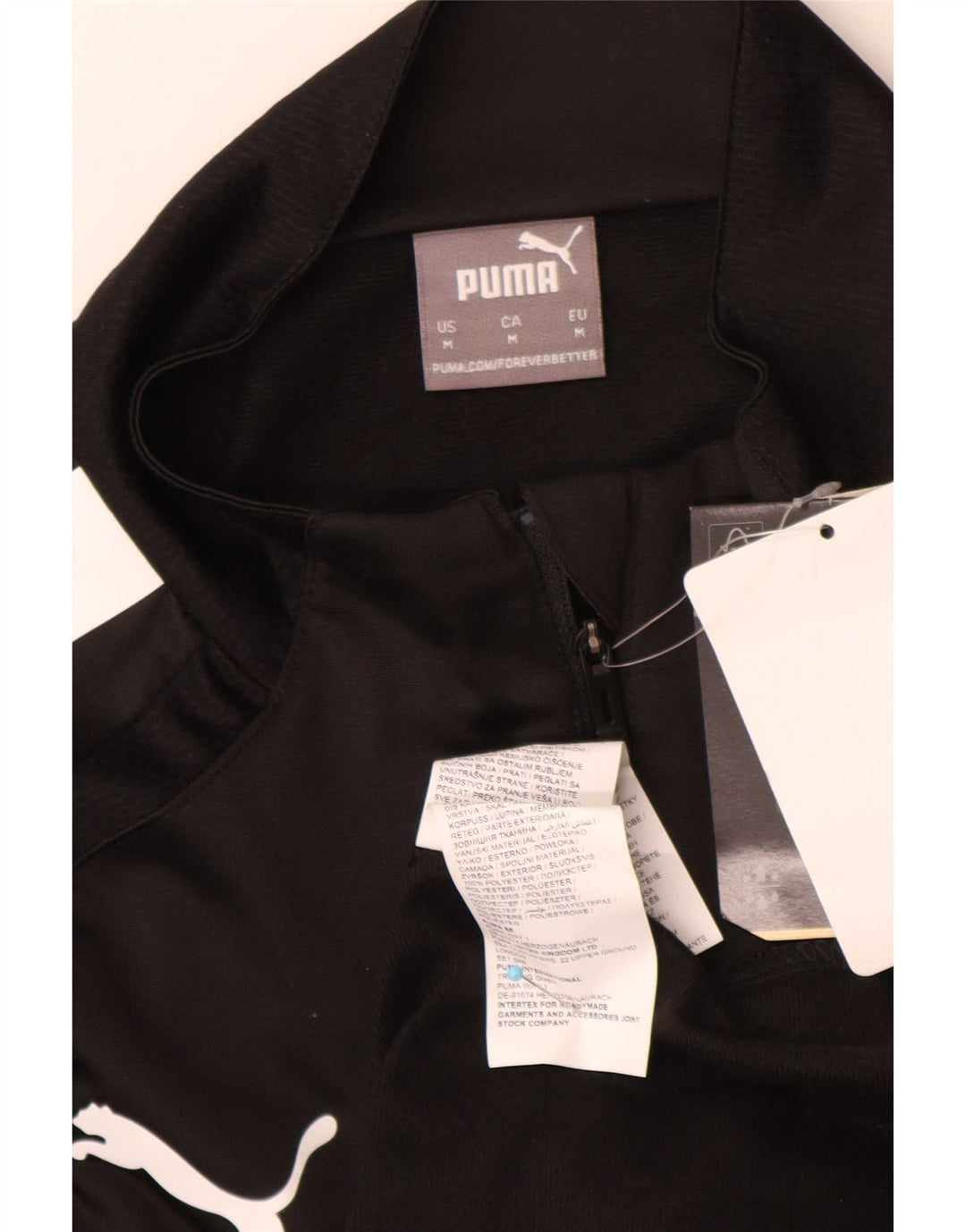 Puma Haut Graphique à Manches Longues Homme Noir Moyen Sports