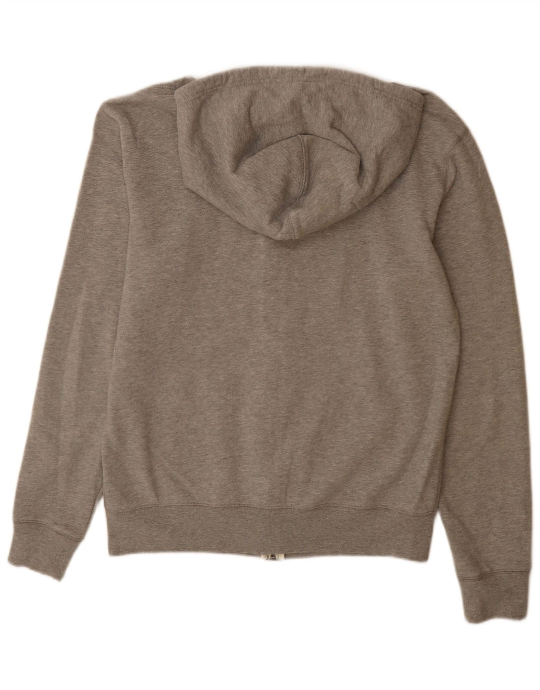 J. CREW Pull à capuche zippé pour homme en coton moucheté gris moyen
