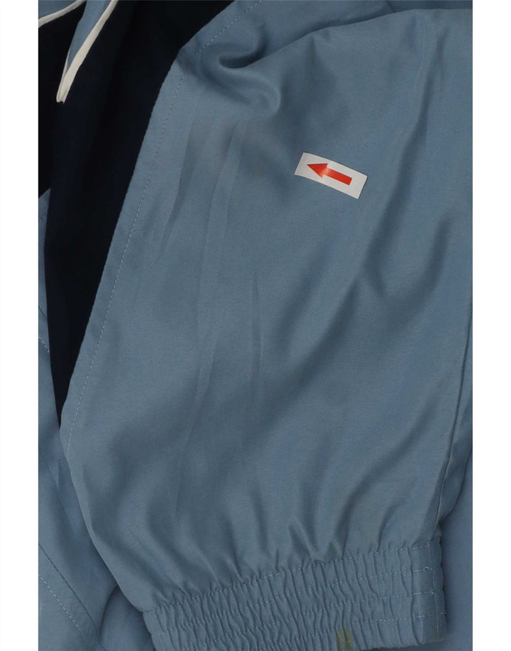 Champion Veste de Survêtement Homme Bleu Moyen Polyester Colorblock