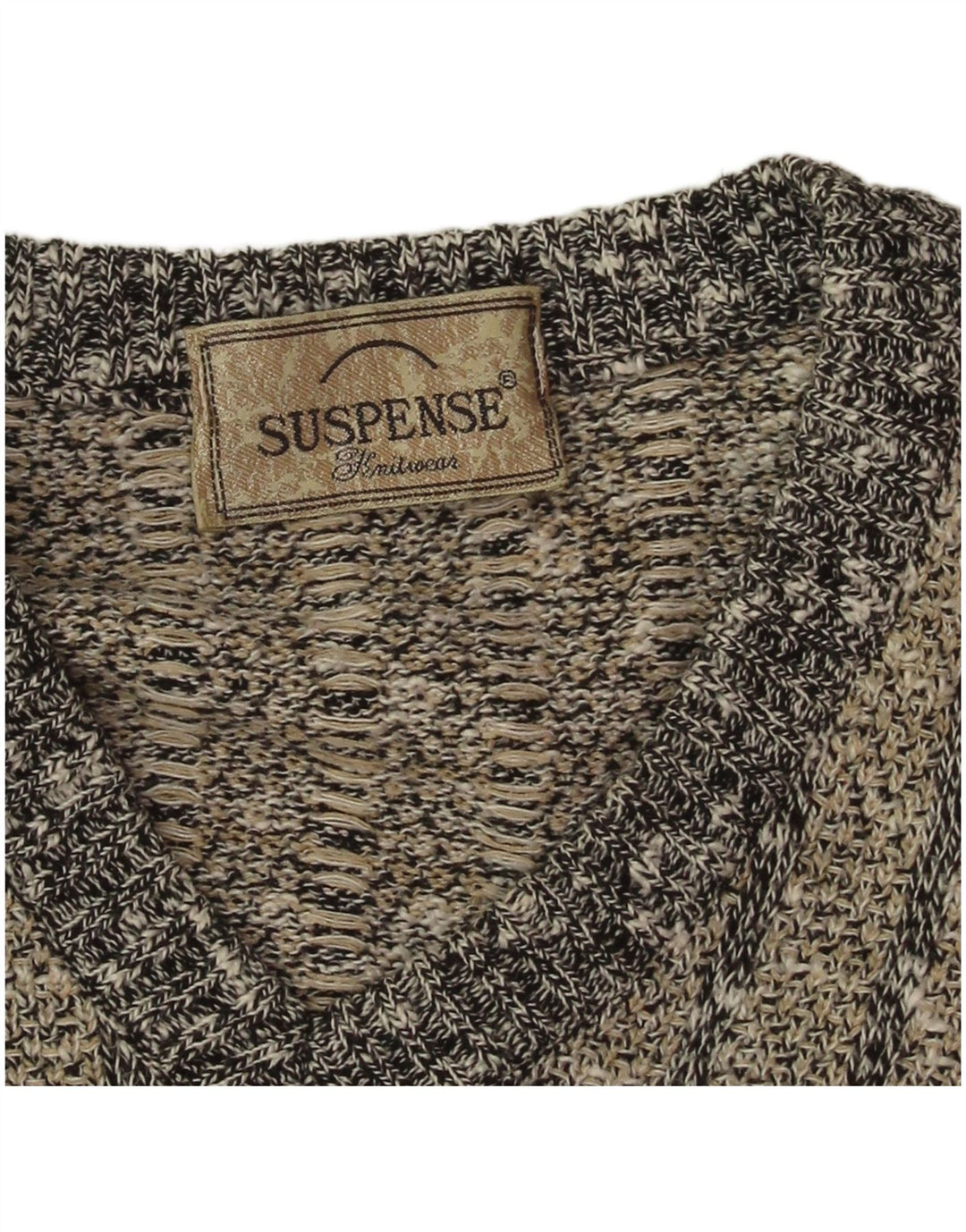 Suspense Pull col V pour homme XL rayé bleu