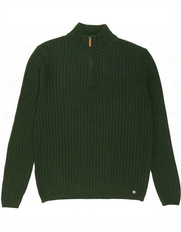 Rifle Pull col zippé pour homme 3XL Vert