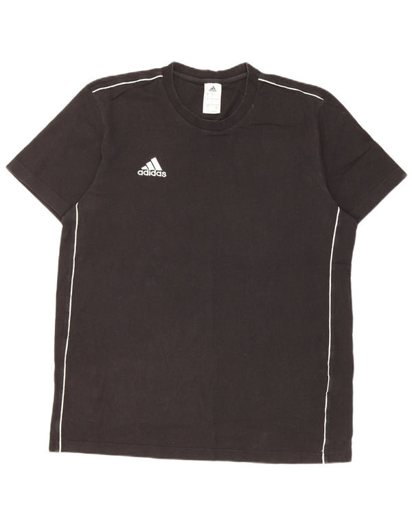 Adidas T-Shirt Homme Haut Grand Coton Noir