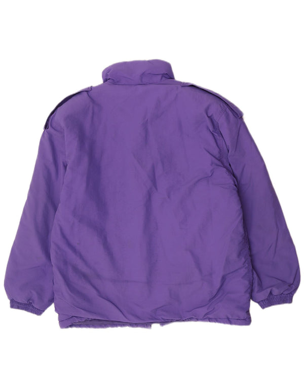 Belfe & Belfe Veste matelassée militaire surdimensionnée pour femme UK 16 Large Violet