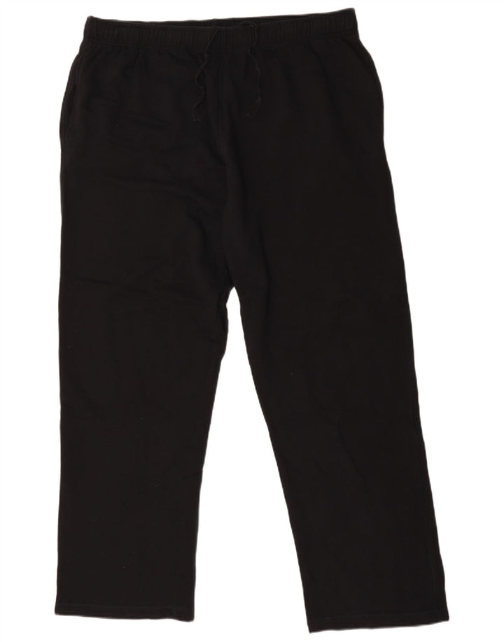 Marks & Spencer Pantalon de survêtement pour homme 2XL Noir Coton