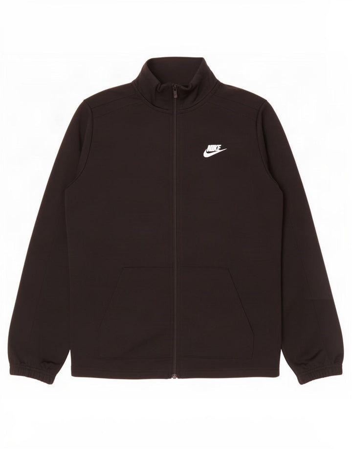 Nike Veste de survêtement graphique pour garçon 12-13 ans XL Noir Polyester