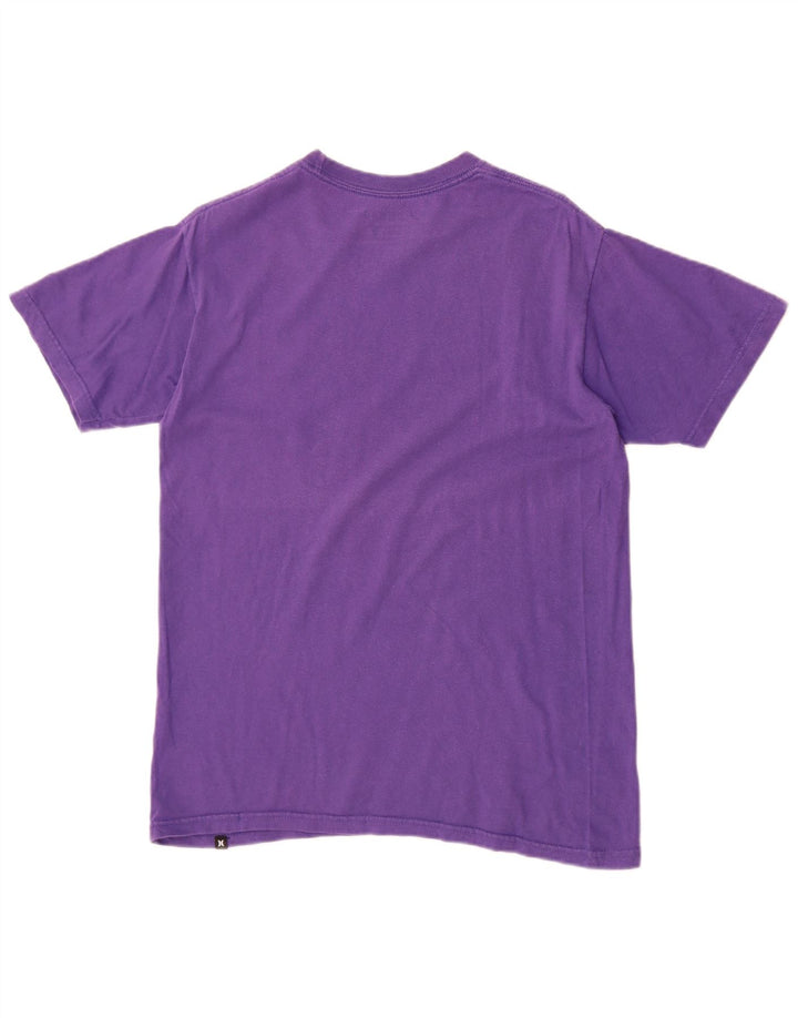 Harley T-shirt graphique coupe régulière pour homme en coton violet moyen