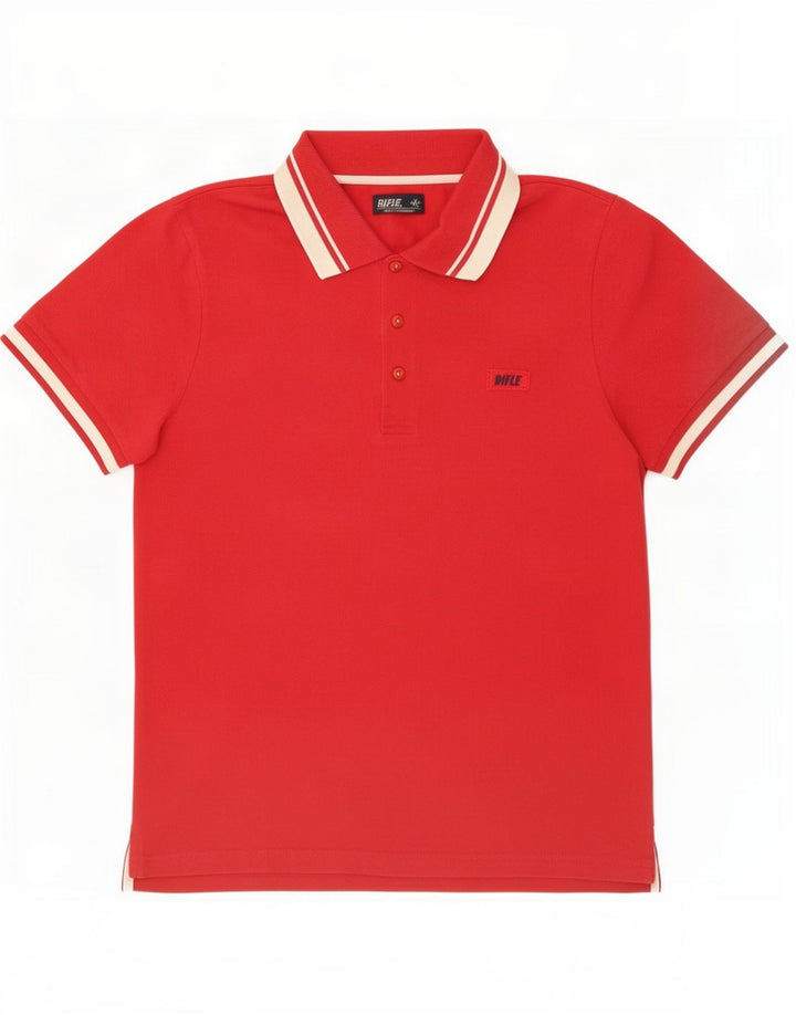Polo Homme Rifle Petit Coton Rouge