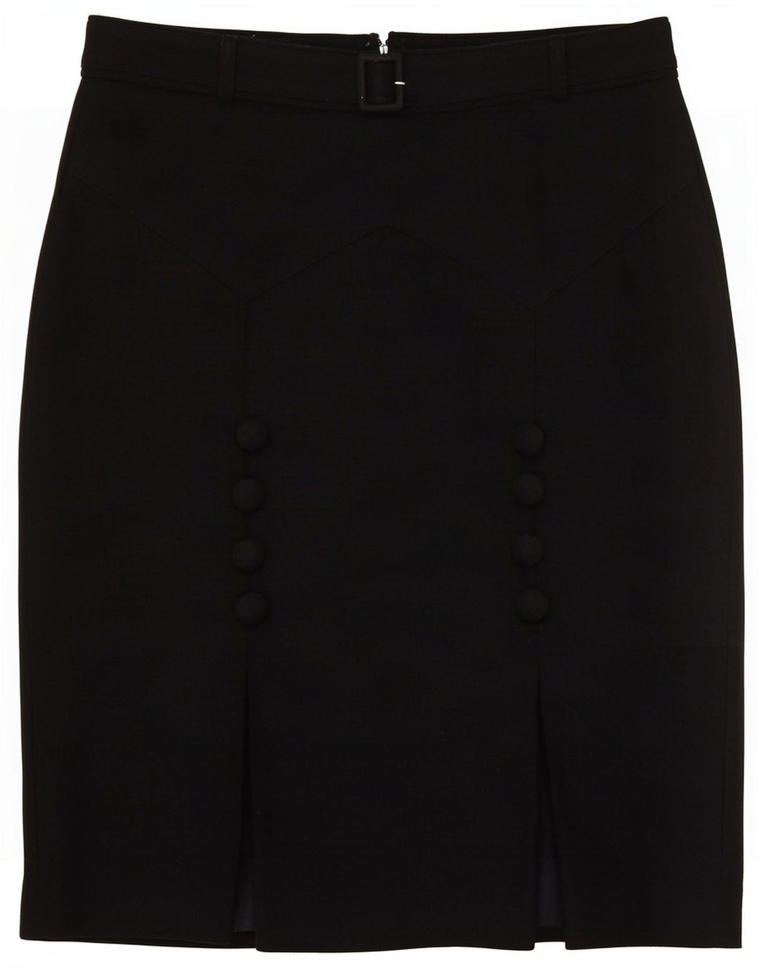 Guess Jupe Crayon Femme Moyen W30 Noir Polyester