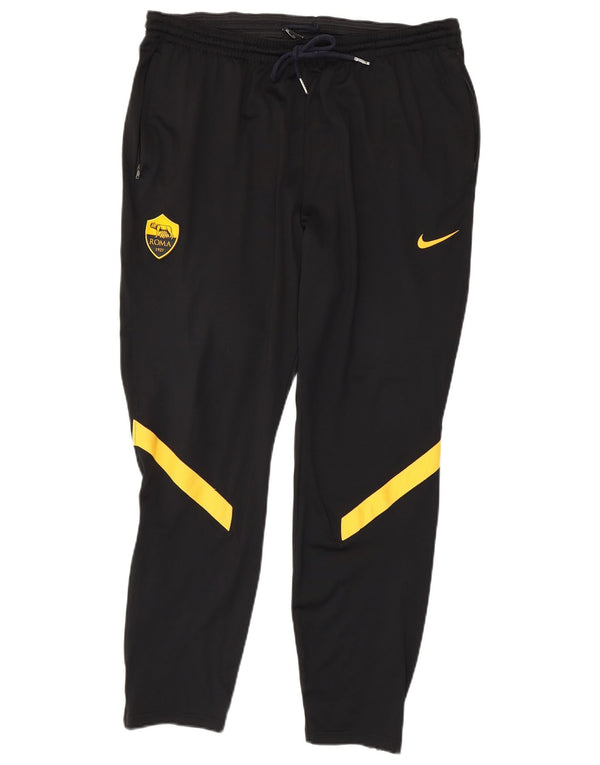NIKE Pantalon de survêtement Roma pour homme 2XL Noir Colorblock Polyester