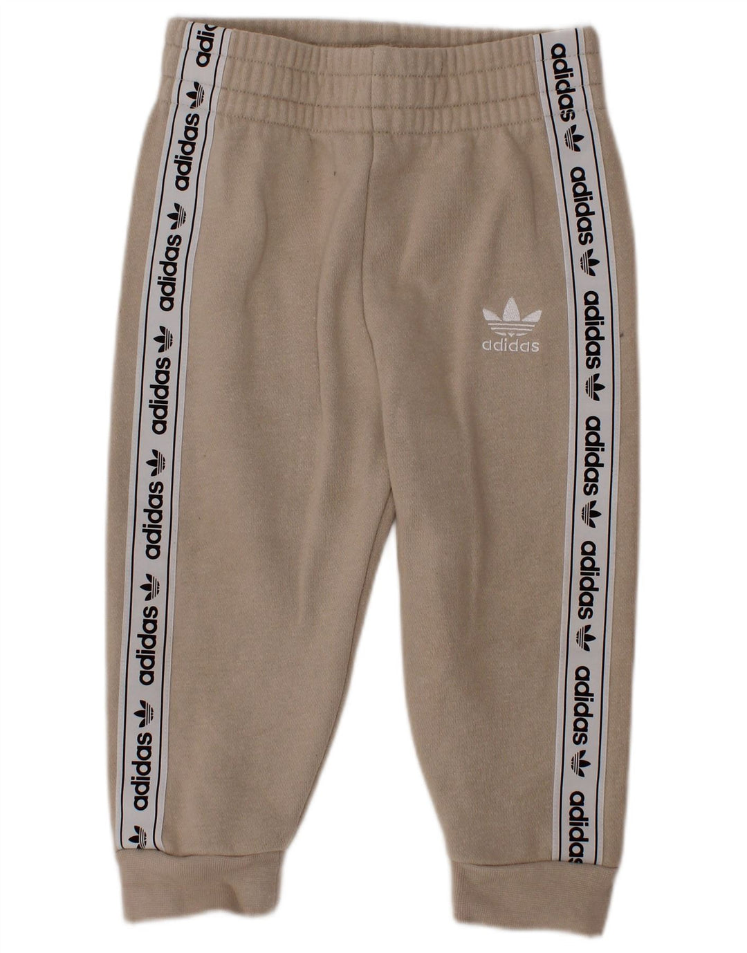 ADIDAS Pantalon de survêtement graphique pour bébé garçon 12-18 mois Beige