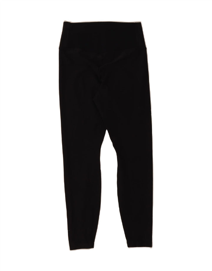 NIKE Womens Dri Fit Leggings UK 12 Medium  Black Vintage Nike and Second-Hand Nike from Messina Hembry 
