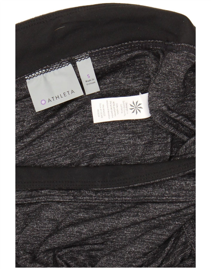 Jupe Femme Athleta Petite W28 Nylon Moucheté Gris
