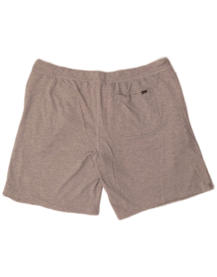 Eddie Bauer Short de sport pour homme XL en coton gris