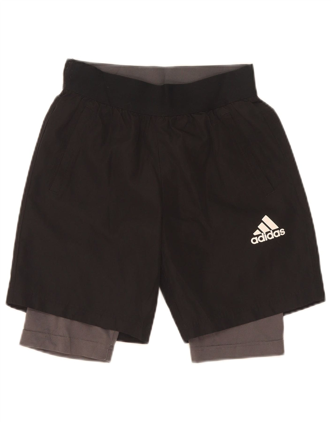 Adidas Garçons Climalite Sport Shorts 9-10 ans Petit Noir Polyester