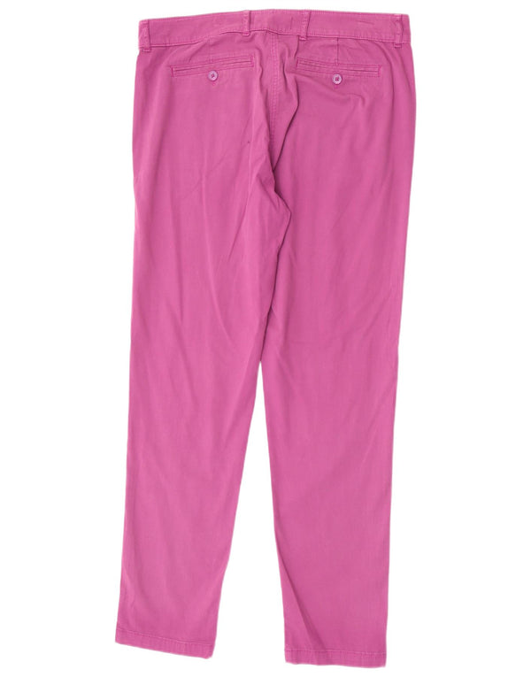 Marks & Spencer Pantalon chino slim pour femme UK 12 Medium W32 L30 Violet