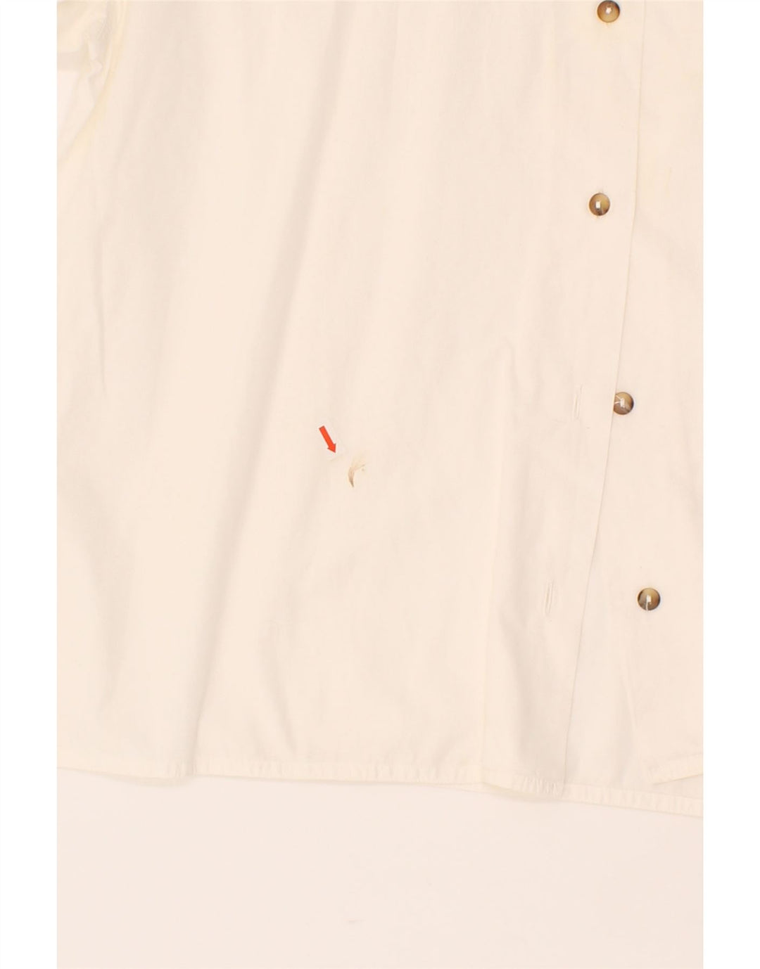 NEWPENNY Womens Short Sleeve Shirt IT 44 Medium Beige Vintage Newpenny and Second-Hand Newpenny from Messina Hembry 