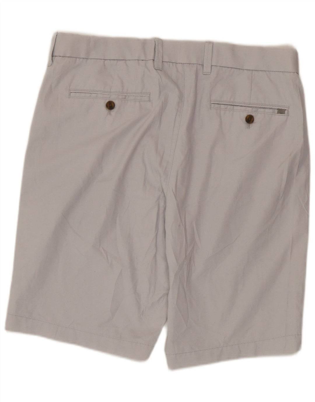Marks & Spencer Short Chino Homme W34 Grand Gris Coton