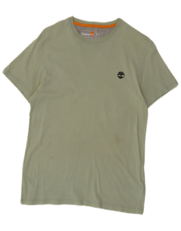 Timberland T-shirt slim fit pour homme en coton vert petit