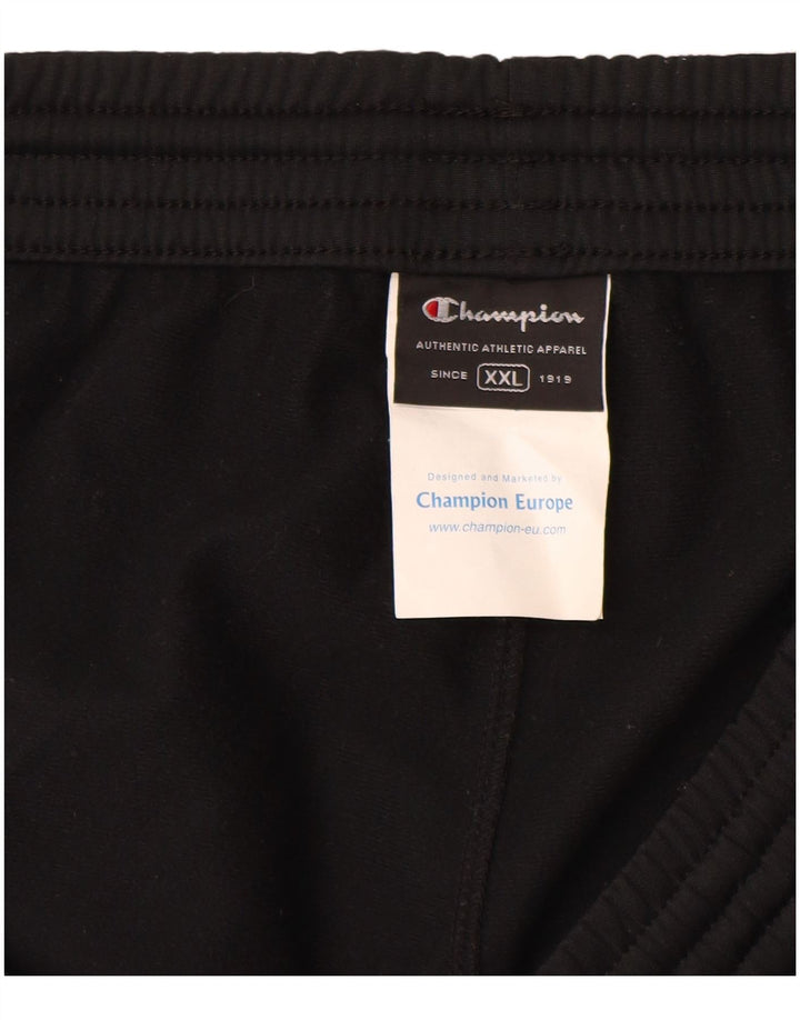 Champion Pantalon de survêtement pour homme 2XL Noir Polyester
