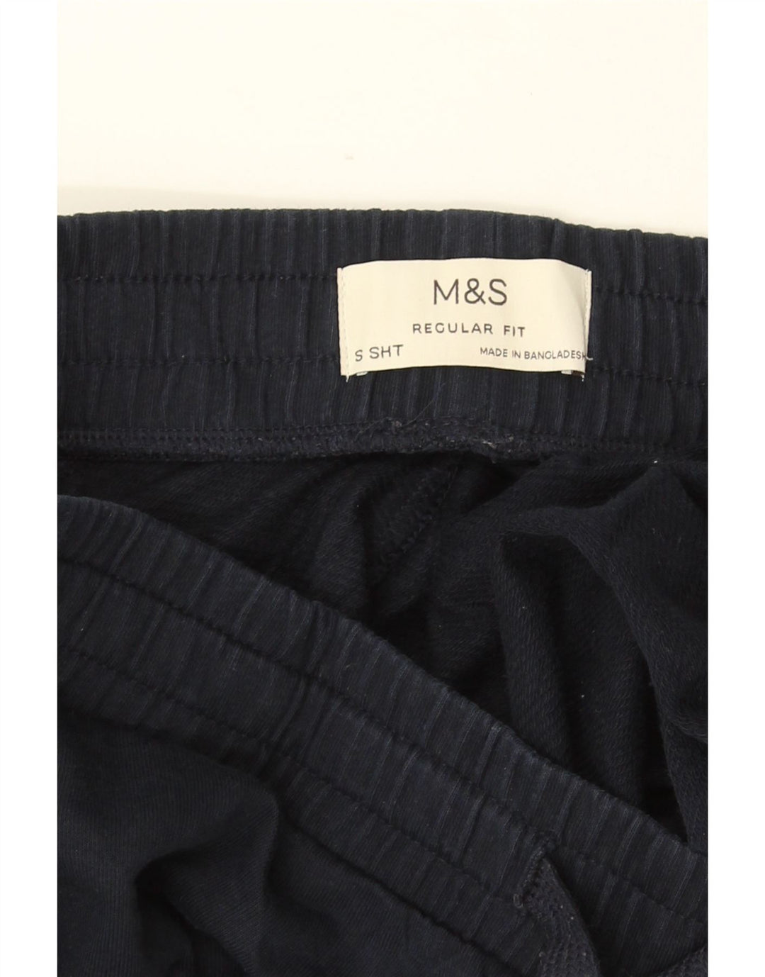 MARKS & SPENCER Pantalon de survêtement coupe classique pour homme, petit, bleu marine