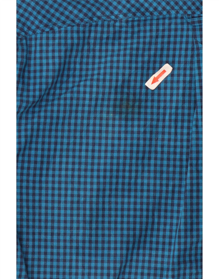 Ben Sherman Chemise Homme Petit Bleu Vichy Coton