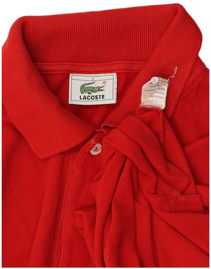 Lacoste Polo Homme Taille 3 Petit Coton Rouge