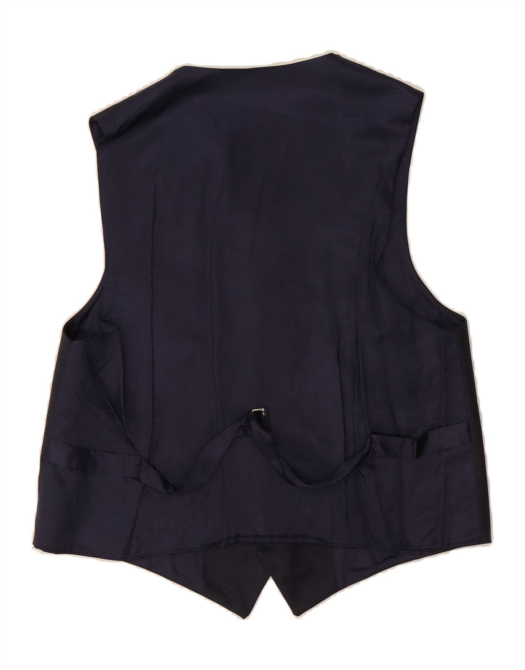 VINTAGE Mens Waistcoat Small Navy Blue Vintage Vintage and Second-Hand Vintage from Messina Hembry 