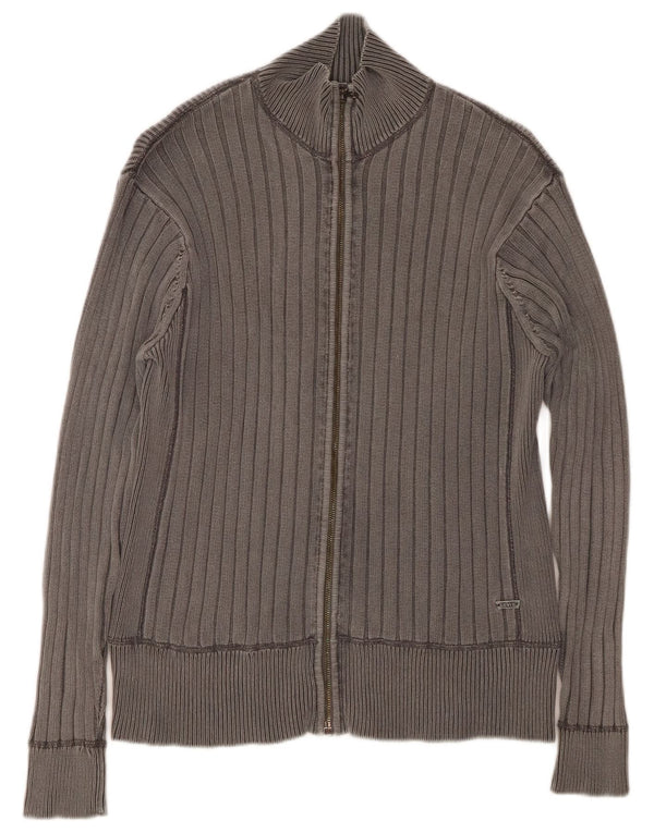 LEVI'S Cardigan Pull Homme Gris Moyen Coton