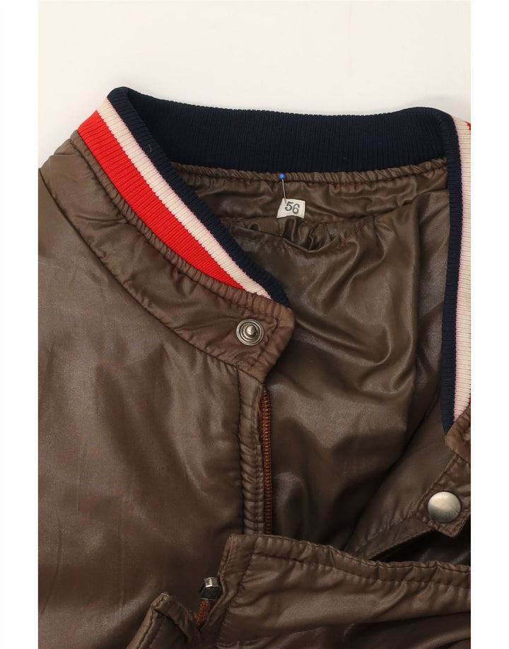 veste rembourrée homme vintage UK 38 Brun moyen