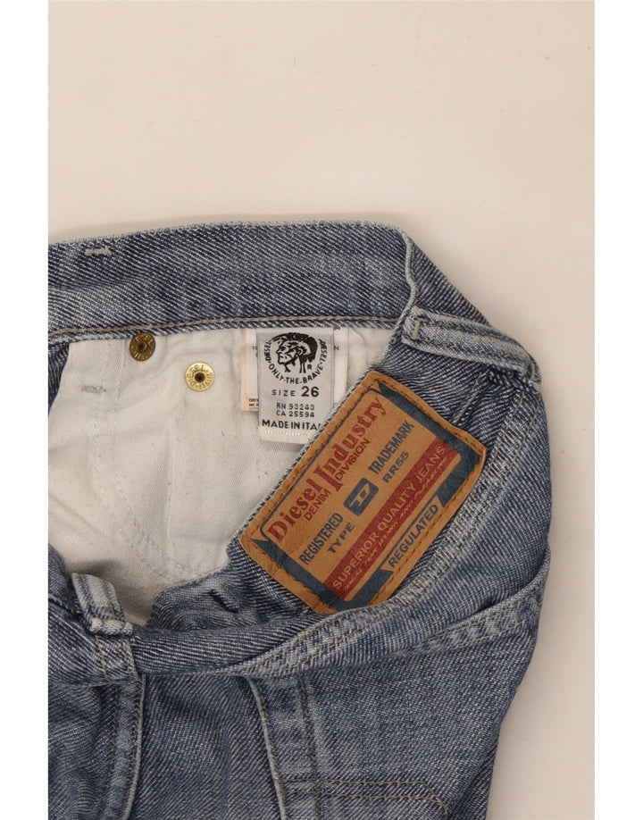Jean Droit Femme Diesel W26 L32 Bleu Coton