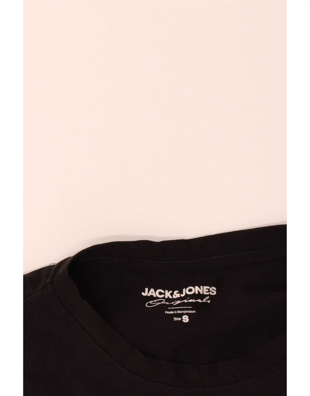 Jack & Jones T-Shirt Homme Petit Noir Coton