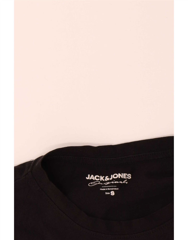 Jack & Jones T-Shirt Homme Petit Noir Coton